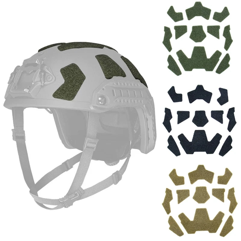 Helmet Velcro Stripe Set