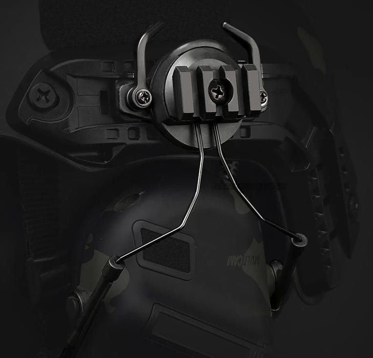 360° Quick Release Headset Mount - Olive